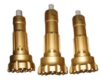 China Rock Drilling DTH Drilling Rig Tools For High Air Pressure Rock Button Bits dth hammer bit for sale