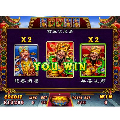 China Casino Slot Game Slot Machine Cai Shen Fa Fa 2 Gambling Game Board For Casino Game Cabinet for sale