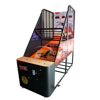 China Fun For Business Use Like Basketball Game Coin Operated Machine Shopping Mall Indoor Sports Folding Basketball Machine for sale