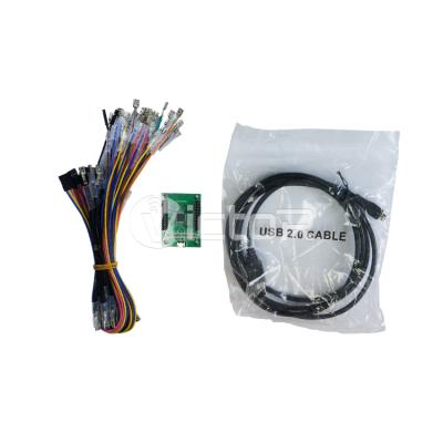 China Xin Mo Arcade 2 Players Delay Encoder USB Driver MAME Kit PC Keyboard Zero VIC-XMO Encoder for sale