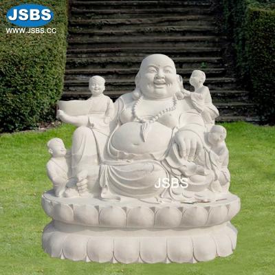 China Durable and Artistic China Supplier Buy Large White Marble Life Size Buddha Statue for sale