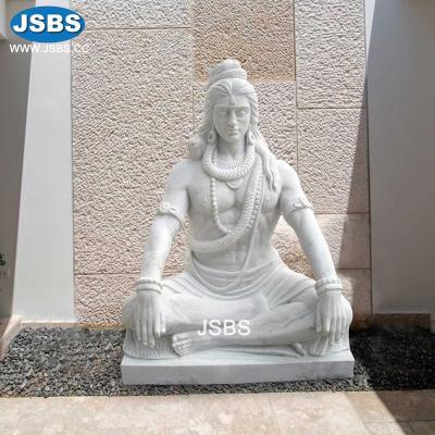 China Hand Carved Indian Lord Shiva Statue for sale