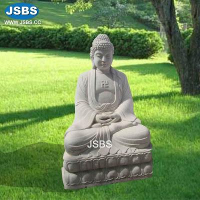 China China Traditional Factory Wholesale White Marble Resting Gautam Buddha Statue for sale