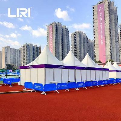 China 10 x 10m Heavy Duty Gazebo Pagoda Sport Event Party Tent With Glass Wall for sale