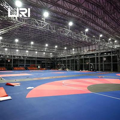 China Outdoor Remote Control Stadium Electric Push-Pull Structure Roof for Basketball Court for sale