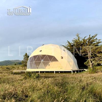 China Clear Cover Round Dome Glamping for sale