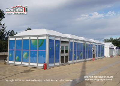 China Aluminium Alloy Modular Dome Tents With Glass Windows And Doors for sale