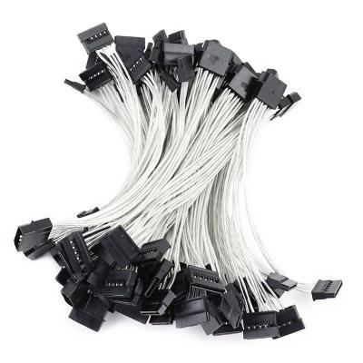 China COMPUTER PC IDE 4pin to SATA Hard Drive Power Cable Molex IDE 4pin Male to Female Serial ATA 15pin HDD SSD Power Supply Extension Cable for sale