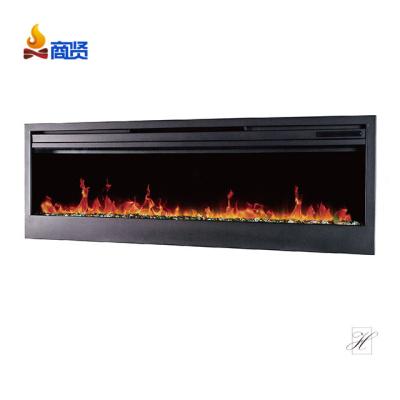 China Hotel Classic Fireplace 58 Inch Decor Cheap Wall Mounted Electric Flame Fireplace for sale