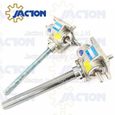 China Factory screw Jack, 1 ton stainless steel AISI 304 as standard for all components for sale