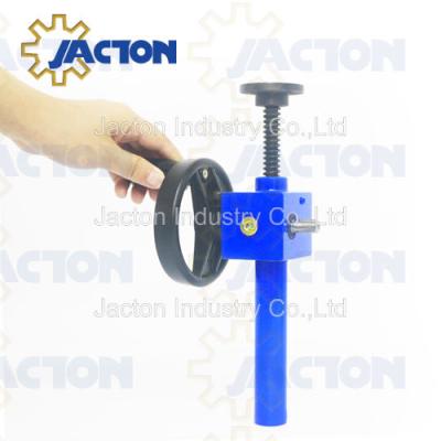 China Factory 10 kN cubic screw jacks, cubic style worm screw jacks are available in three versions for sale