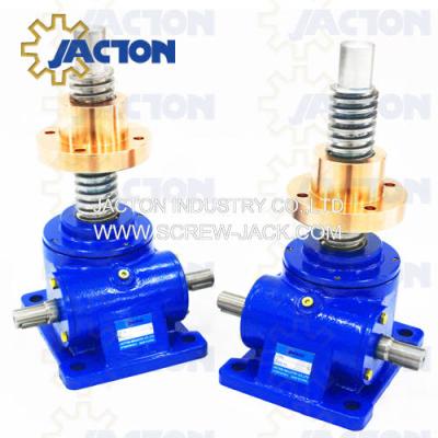 China Factory 10 Ton Machine Screw Jack with highlight manual screw jacks for crank table for sale