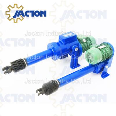 China Parallel mount replaced hydraulic cylinders with 500Kgf electric actuators eliminate pumps, hoses and valves, make vehicles smaller, lighter for sale