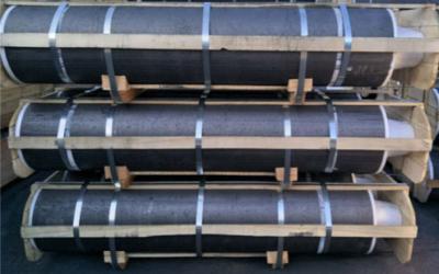 China Ultra High Power UHP Graphite Electrode Bar 1500-2100mm Length CCIC Approval for sale