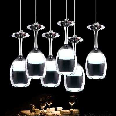 China Modern Residential Lighting Unique Acrylic Contemporary Lead Glass Crystal Chandelier Lighting Glass Pendant Light for sale