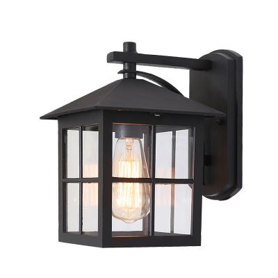 China Simple European Outdoor Waterproof Garden Lamp Bedroom Bedside Garden Lamp Antique American Style Wall Lamp for sale