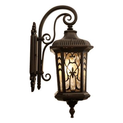 China European Style Outdoor Waterproof Outdoor Garden Wall Lamp American Style Aisle Household Door Wall Lamp for sale