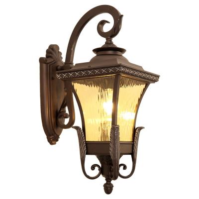 China European American style outdoor waterproof outdoor wall aisle door courtyard door garden retro wall lamp for sale