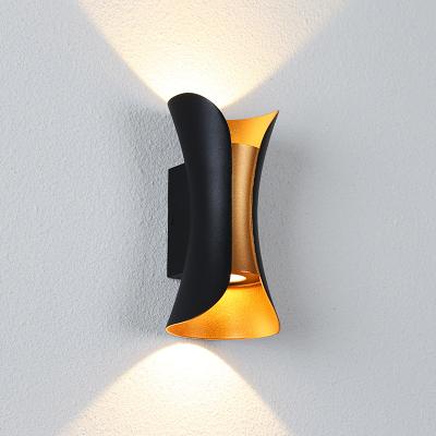 China Modern explosive outdoor waterproof through the wall lamp wall lamp aisle bedside simple creative simple modern wall lamp for sale