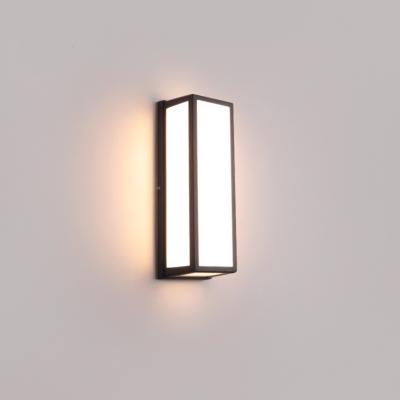 China Modern New Sensor Wall Lamp Chinese Style Outdoor Waterproof Terrace Courtyard Outdoor Lighting Led Wall Lamp for sale