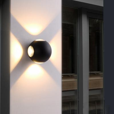 China Modern Explosive Ball Led Wall Decoration Lamp Balcony Aisle Corridor Outdoor Dustproof And Waterproof Wall Lamp for sale