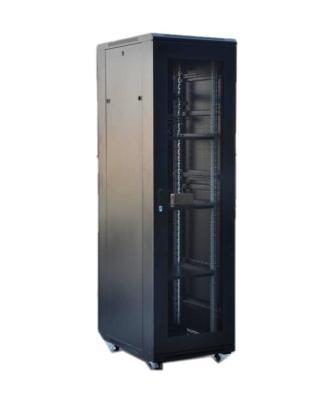 China Easy Installation 18U- 42U Ddf Data Center Server Easy Computer Rack 19 Inch Computer Server Cabinet Manufacturer for sale