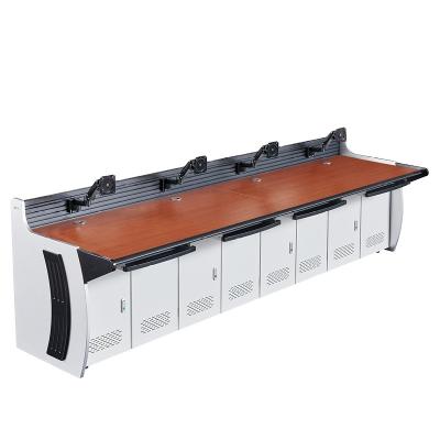 China Modern Control Room Console Command Center Office Table Combined Console Four Seat for sale