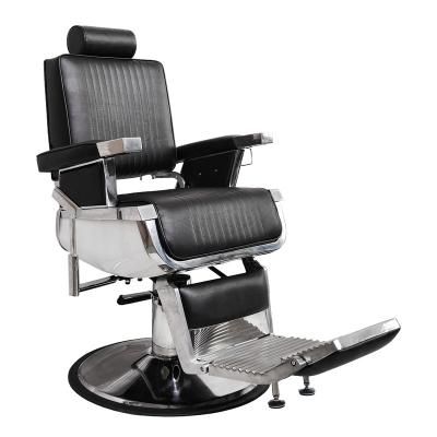 China Hot Sale Modern Barber Shop Equipments Hair Salon Furniture Set Shampoo Unit Barber Chair Hairdressing Chairs With Mirror Station for sale