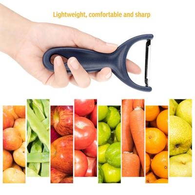 China Carrto cheap potato fruit fruit tools and instruments stainless steel kitchen viable vegetable peeler pp for sale