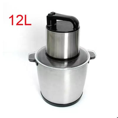 China Commercial electric food processor fufu high capacity pound blender 6l 10l 12l yam machine grinding choppers for sale