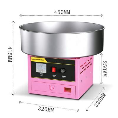 China High Prifit 1200W Professional Electric Floss Automatically Making Flower Cotton Candy Machine for sale