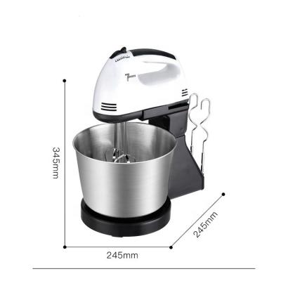 China Beater Ejector Button Home Kitchen Appliances 7 Speed ​​Cake Bread Dough Food Hand Mixer Stand Electric Mixers with Bowl for sale