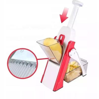 China Quick Manual Veggie Back and forth Chopper Cutter Slicer Vegetable Chopper Viable Instrument Adjustable Hand Kitchen for sale