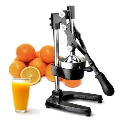 China Easy Operate Manual Orange Cold Pressed Fruit Slow Press Hand Press Commercial Citrus Juicer for sale