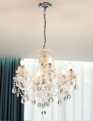 China Contemporary crystal glass chandelier for sale