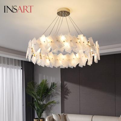 China New Arrival Modern Indoor Decorative Hardware Chandelier Hanging Circle Led Pendant Light for sale