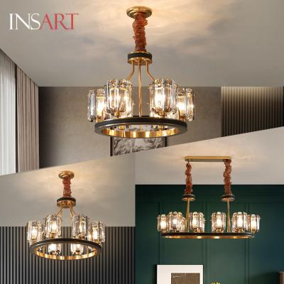 China Customized Luxury Modern Hotel Lobby Decor Chandelier Luxury Crystal Pendant Light for sale