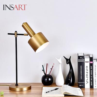 China European fashion cafe dining room gold decorative desk lamp led table light for sale