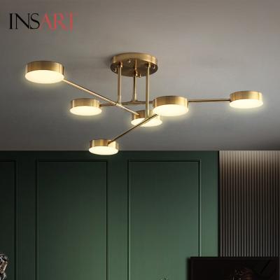 China Wholesale Price Light Luxury Hotel Bedroom Decoration Outdoor Mounted Aluminum Led Ceiling Lamp for sale