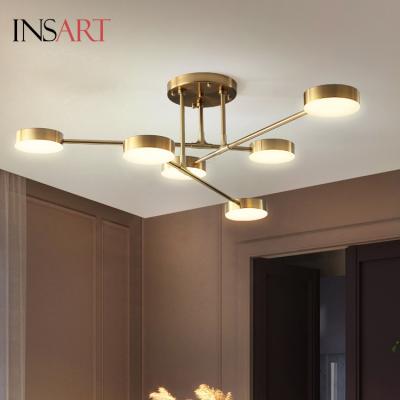 China Wholesale Price Living Room Modern Vintage Outdoor Bedroom Ceiling Mounted Bronze Led Lamp for sale