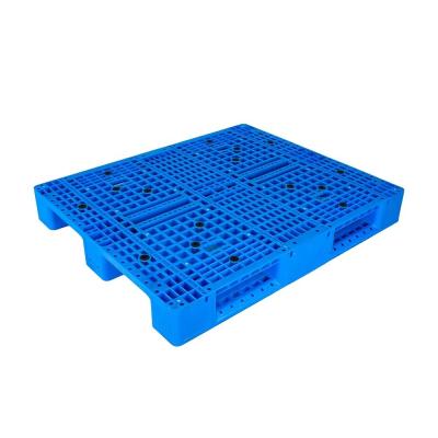 China 1200*1000*150mm PP/PE Material Solid Single Faced Plastic Pallet for Material Handling for sale