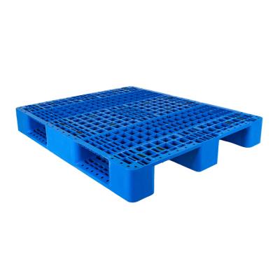 China Customized Logo PP Plastic Pallet Single Solid Flat Closed Deck for Dynamic Load 1.5tone for sale