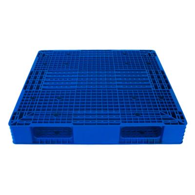 China OEM Acceptable Heavy Duty Large Blue 4 Way HDPE Custom Euro Plastic Pallet Making Machine for sale