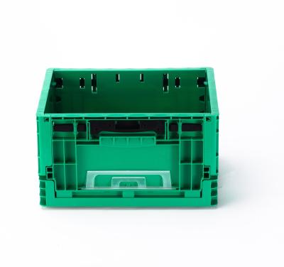 China Collapsible Eco-Friendly Plastic Moving Box Vegetable Plastic EU Crate with Logo for sale