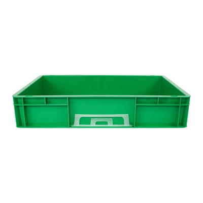 China Eu Standard Solid Box Storage Crate Durable Plastic Turnover Crate for Industry Needs for sale