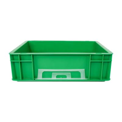 China Industry Storage Solution EU Stackable Plastic Crate with Design and Customized Logo for sale