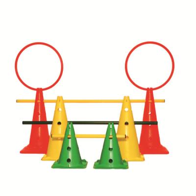 China Customized Size Tourtop Adjustable Speed Agility Training Hurdles Marker Cones for 30g for sale