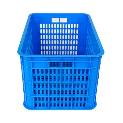 China PP Supermarket Storage Mesh Basket for Fruit Vegetable Multifunction Blue Fruit Basket for sale