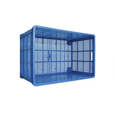 China Plastic Stackable Nestable Crates OEM Eco Friendly Sterk laadvermogen Te koop