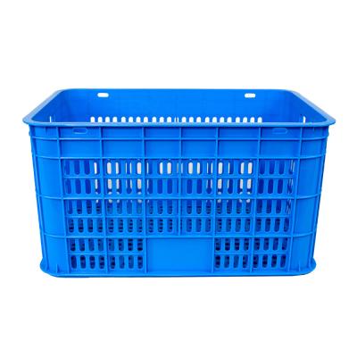 China Transportation Plastic Crate With Attached Lid Tote Container For Easy Transportation for sale